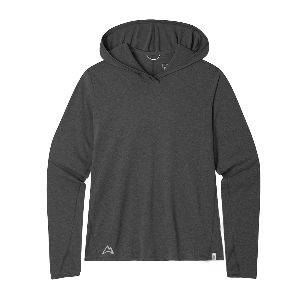 AllTrails x Stio Women's Divide Hooded Pullover - Abyss Heather