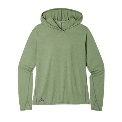 AllTrails x Stio Women's Divide Hooded Pullover - Sage Flats Heather